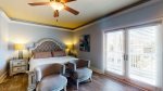 Master King Suite with Built In Twin/Twin Bunk Beds and Private Bathroom